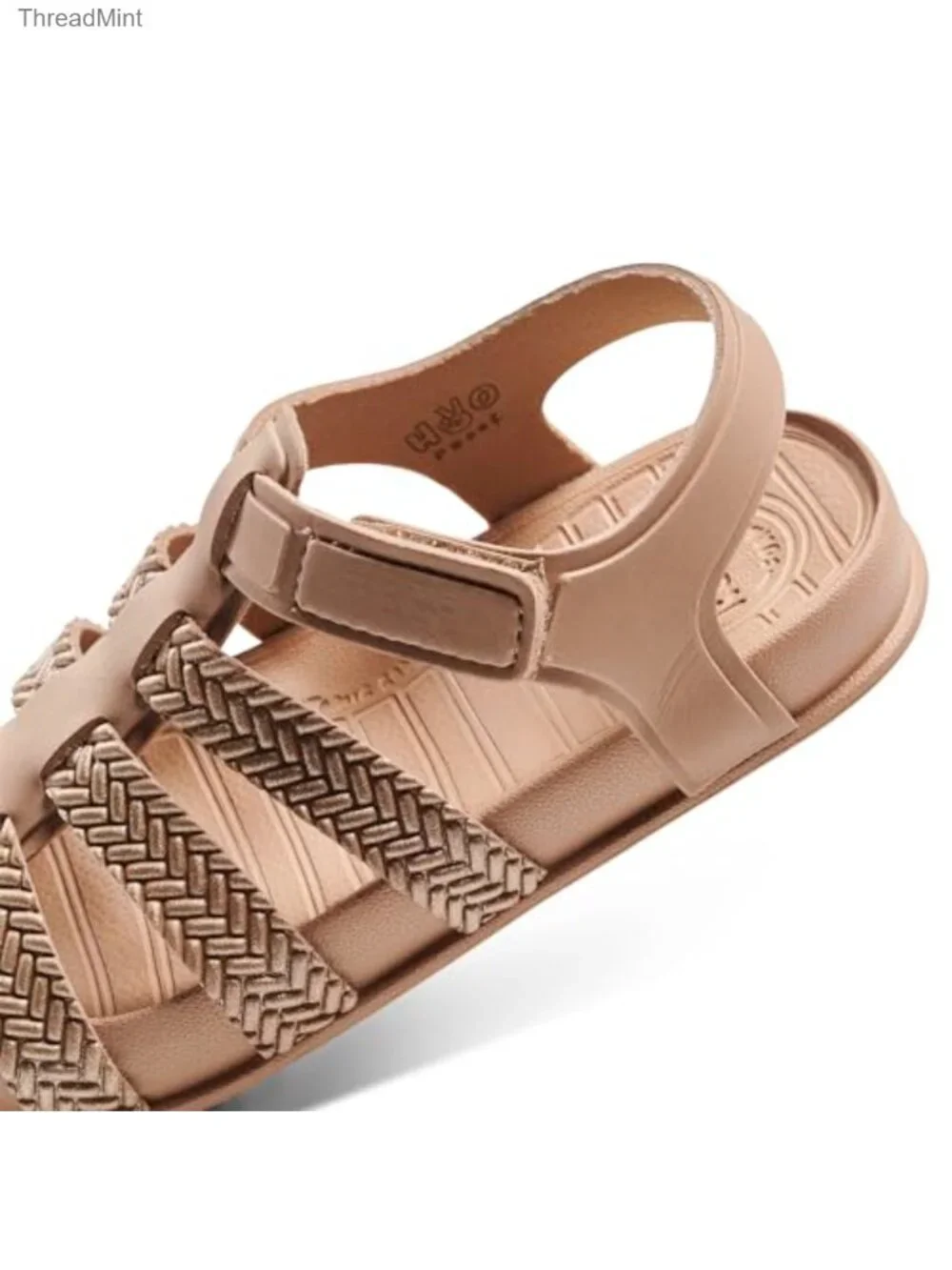 Girls Fisherman Sandals with Adjustable Velcro Straps – Lightweight EVA